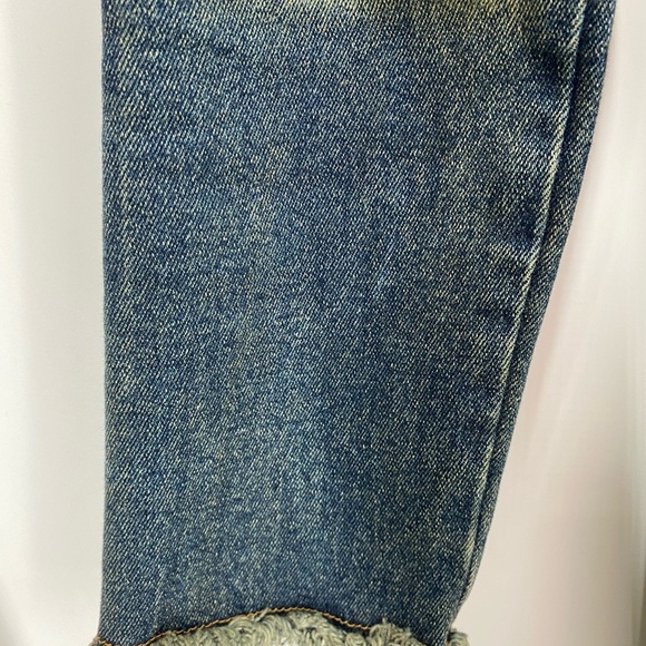 Vtg Y2K long denim coat - Picture 5 of 8